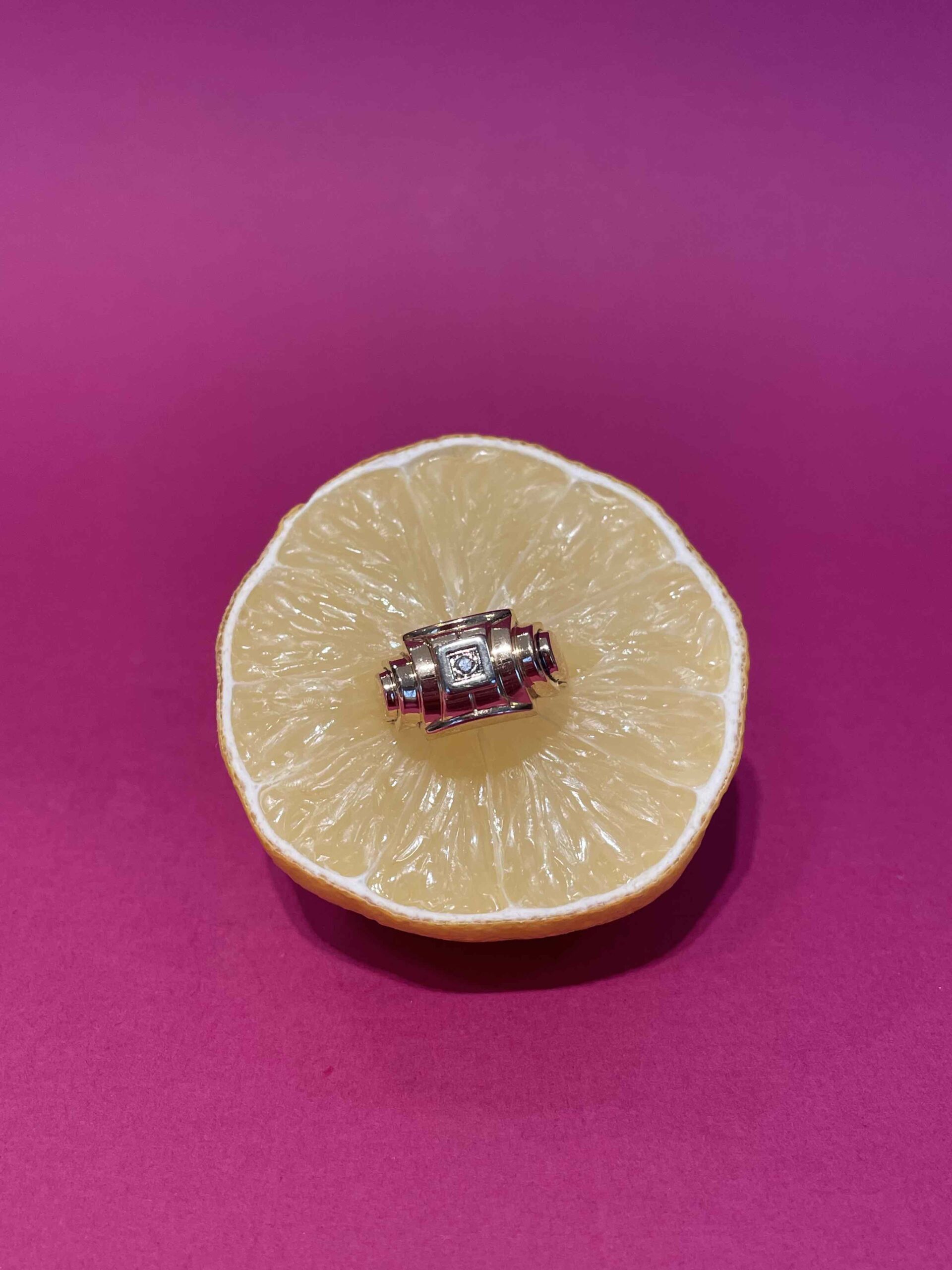 Bague diamant à étages