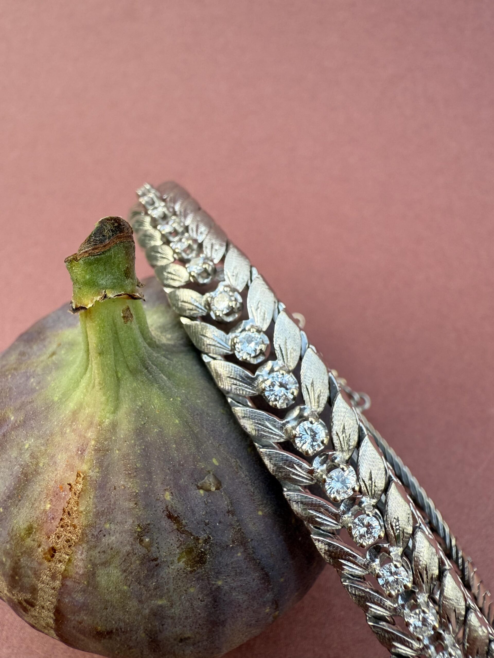 Bracelet guirlande de diamants