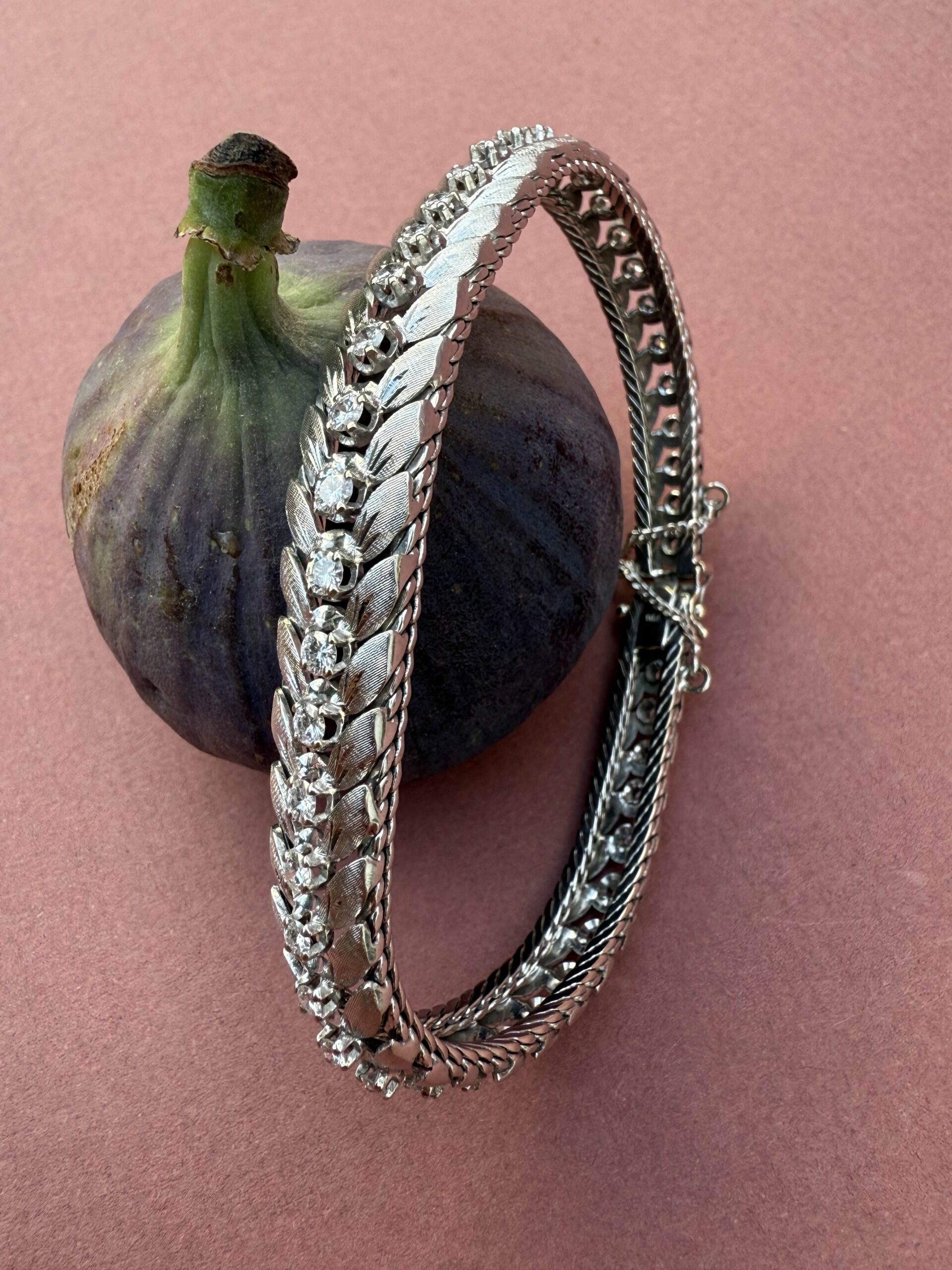 Bracelet guirlande de diamants