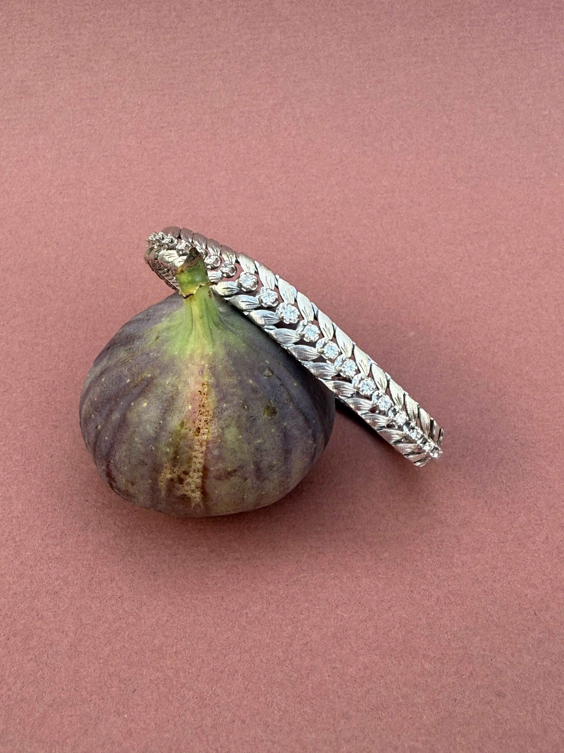 Bracelet guirlande de diamants